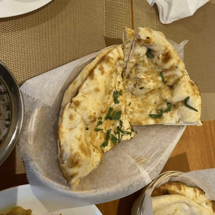 Garlic Naan.