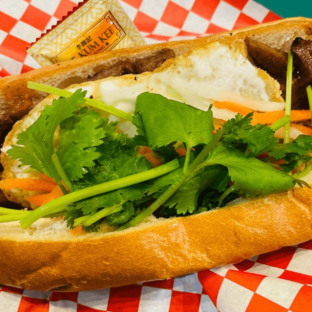 Lemongrass Beef Sandwiches