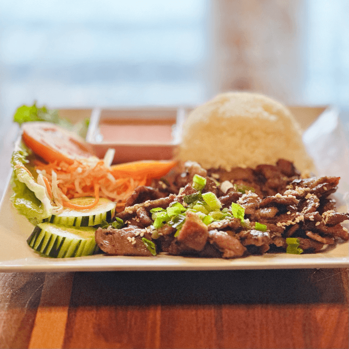 Rice Plate / Cơm Đĩa Thịt