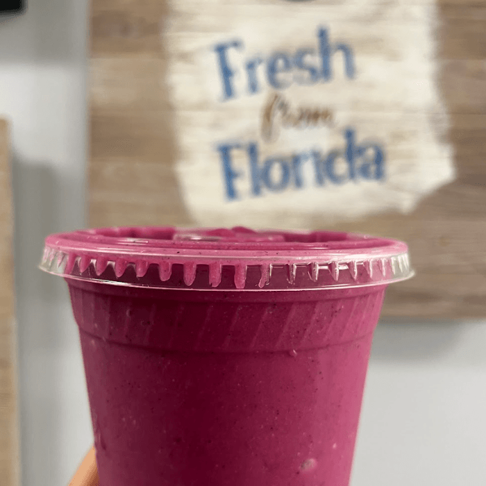 Passion Fruit Smoothie.