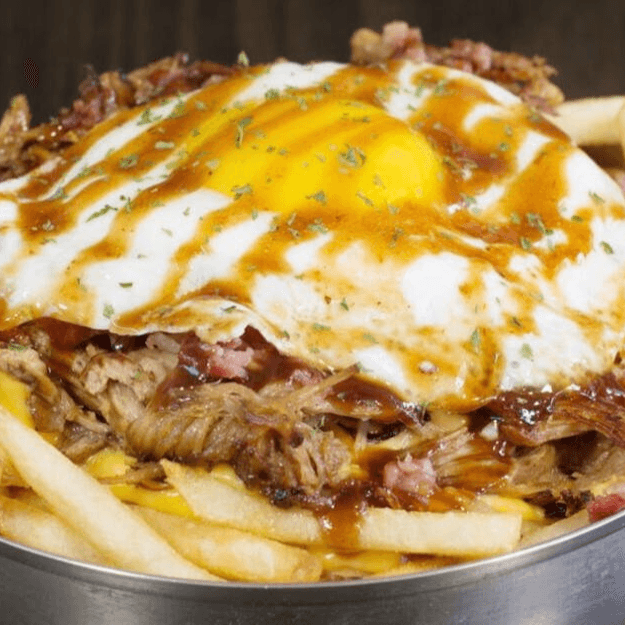 HMK Pulled Pork Fries.