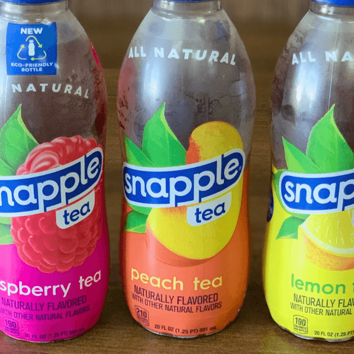 Snapple Lemon Tea.