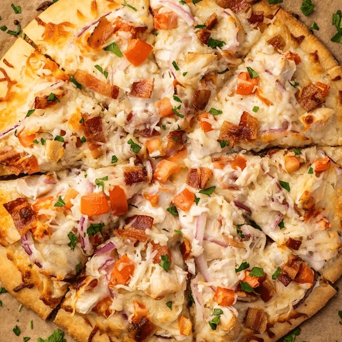 Chicken Bacon Ranch Pizza