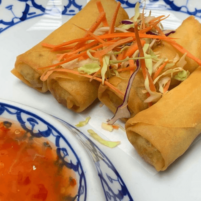 A3. Egg Rolls.