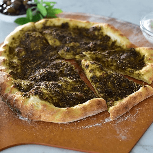 Za'atar the Traditional Way Pizza