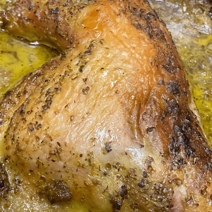 Oven Roasted Lemon Chicken