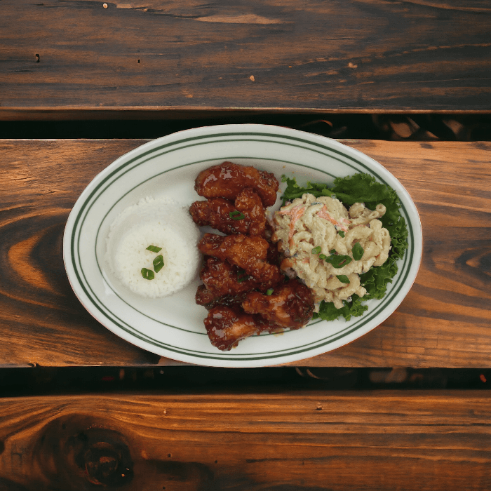 Chicken Wings Dinner.