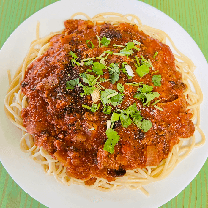 E18. Vegan Spaghetti (Mì Ý)