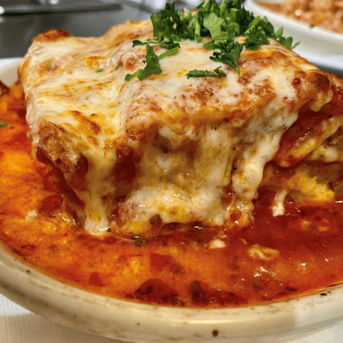 Homestyle Lasagna.
