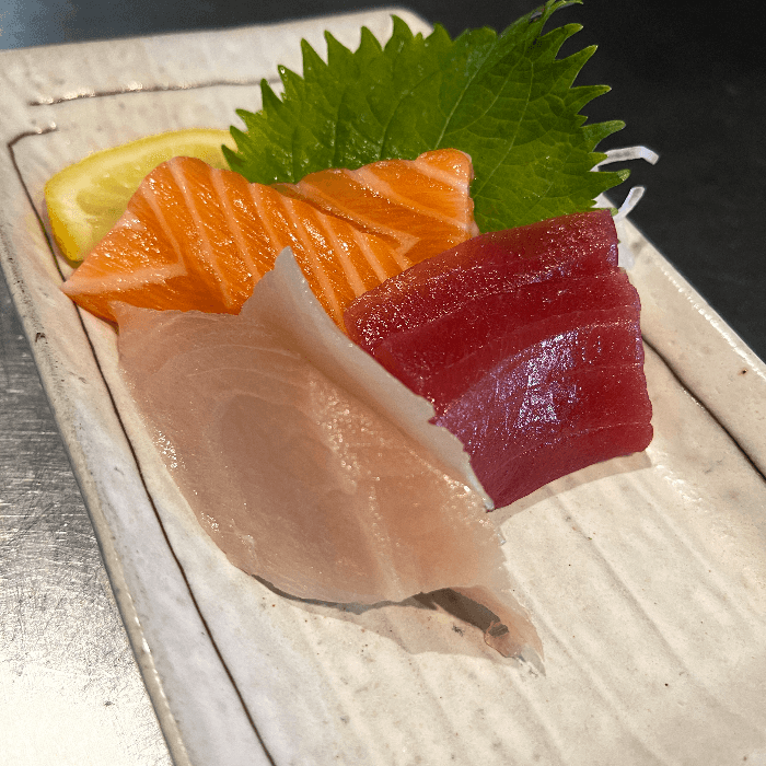Assorted Sashimi.