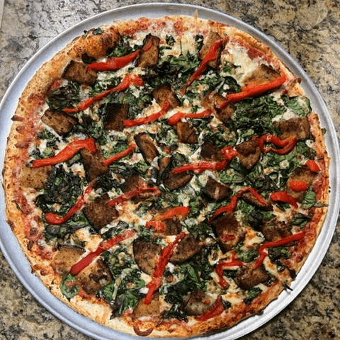 Roasted Eggplant Pizza 10"