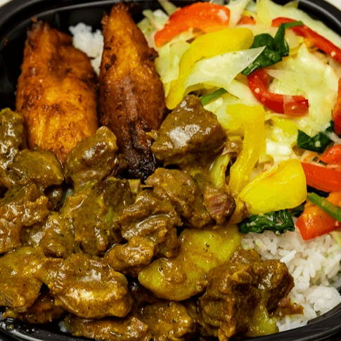 Curry Goat Large Meal