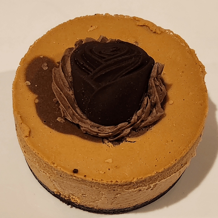 Individual Chocolate Java Cheesecake