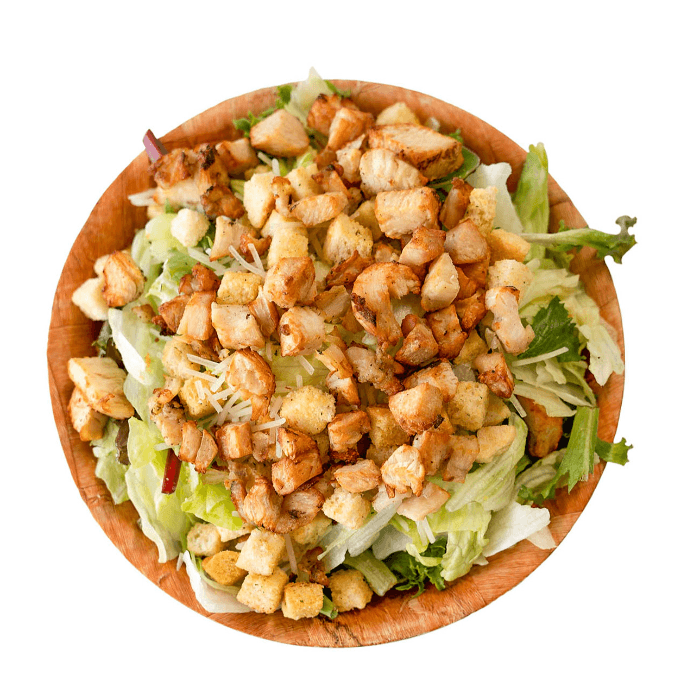Chicken Caesar Salad.