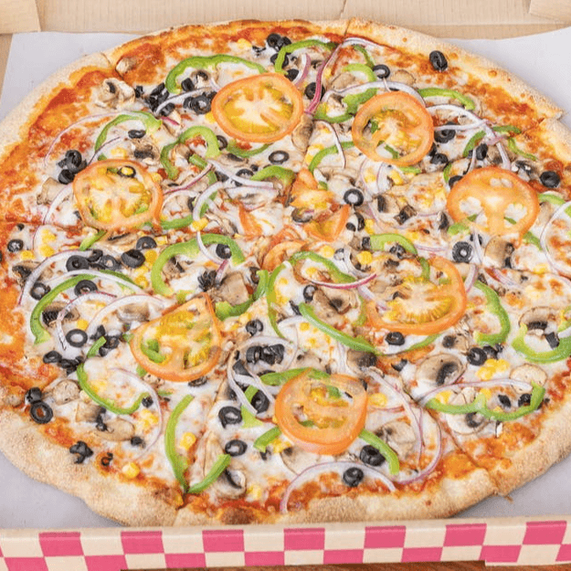 Veggie Pizza (12" 4 Slices)