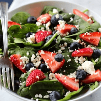 Strawberry Greek Salad