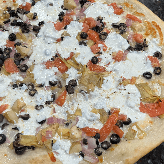 Mediterrian Pizza 10"