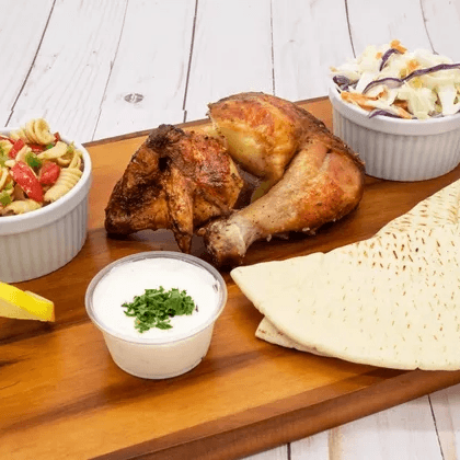 Juicy Rotisserie Chicken: A Mediterranean Delight