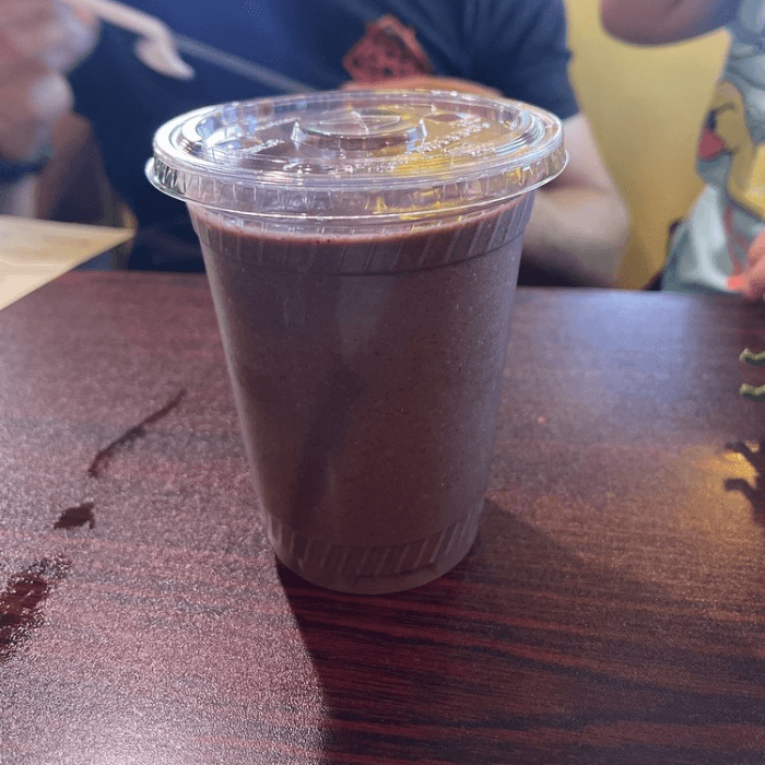 Chocolate Spinach Smoothie
