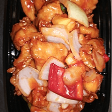 Sweet and Sour Chicken.