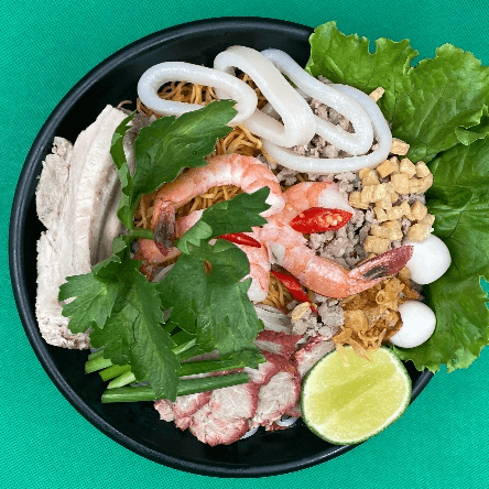 SP1 COMBINATION DRY NOODLES / Hủ Tiếu Mì Khô.