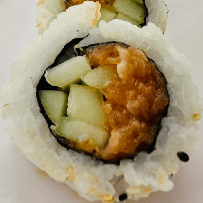 Spicy Salmon Roll.