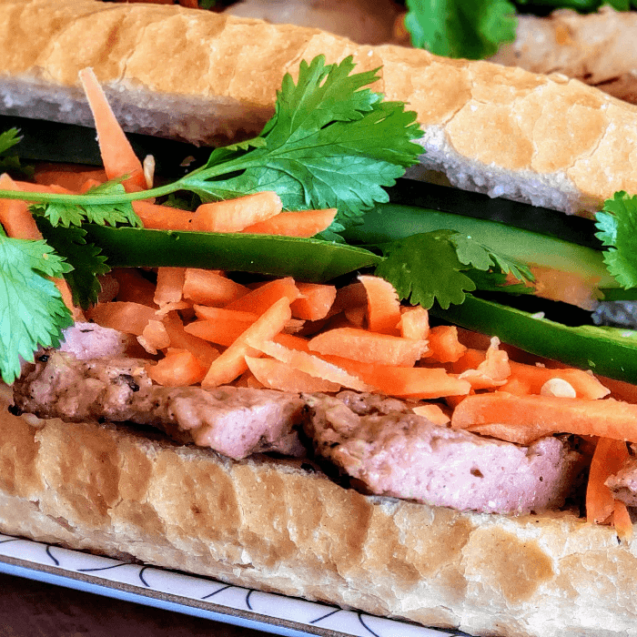 6. Nem Nướng (Chargrilled Homemade Pork Sausage).