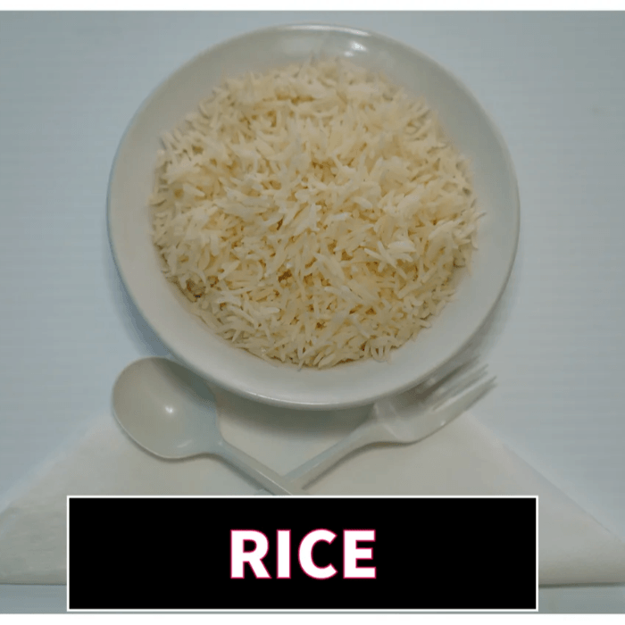 Basmati Rice.