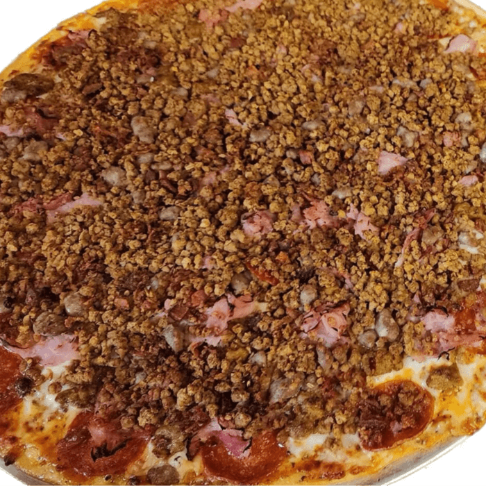 The Big Meat Pizza (Neapolitan or Cauliflower).