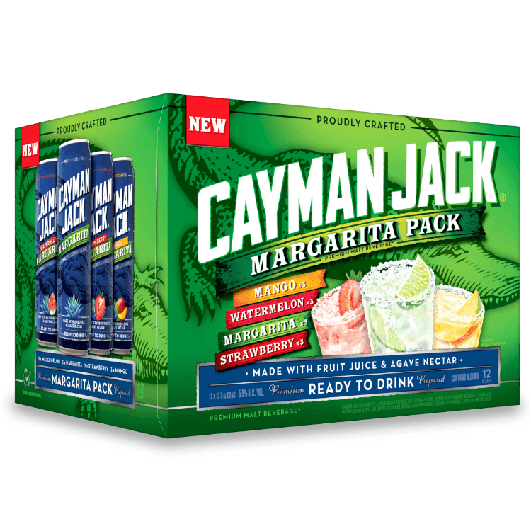 Cayman Jack RTD Margarita Variety Pack Cans (12 Oz X 12 Ct)