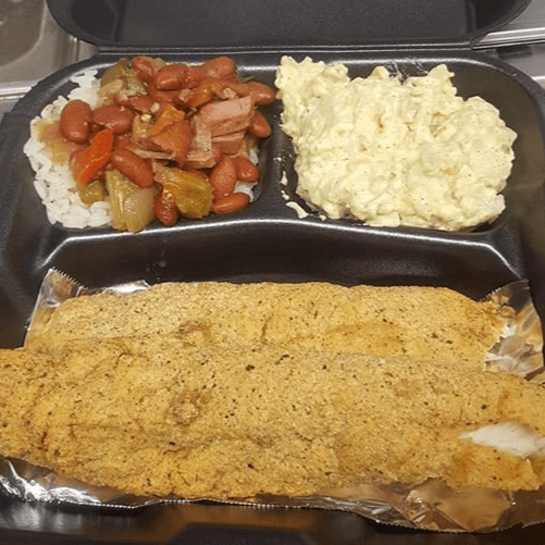 Fried Whiting Dinner