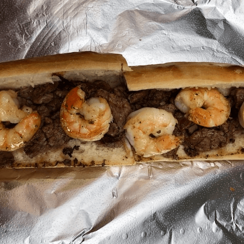 16 inch Surf and Turf Sandwich