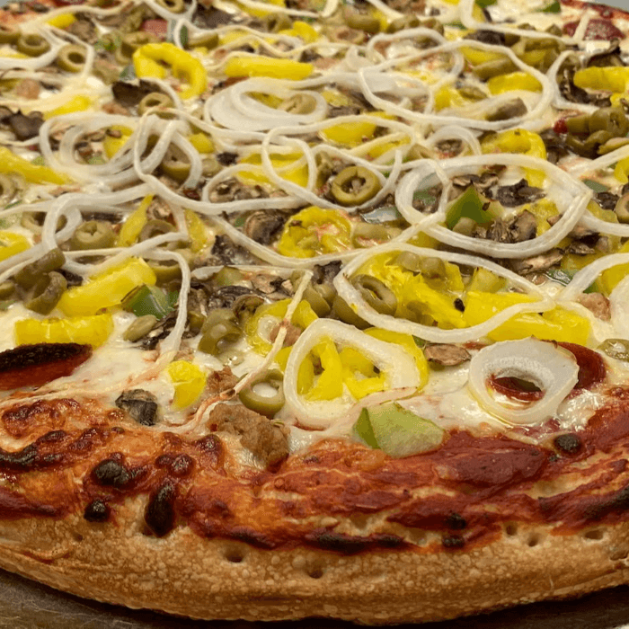 The Works Pizza (Large).