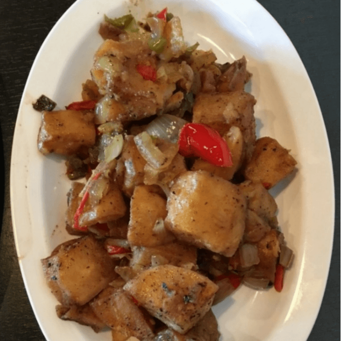 Jan's Home Fries with gravy