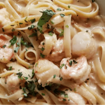 Seafood Plate Pasta