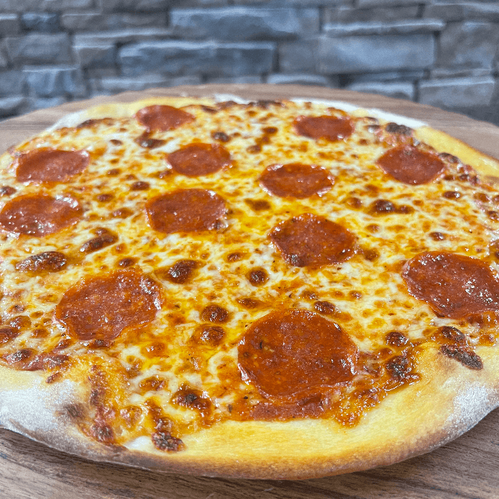 Cheese & Pepperoni Pizza.