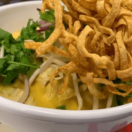 SP14. Chicken Curry Noodle (Khao Soi)