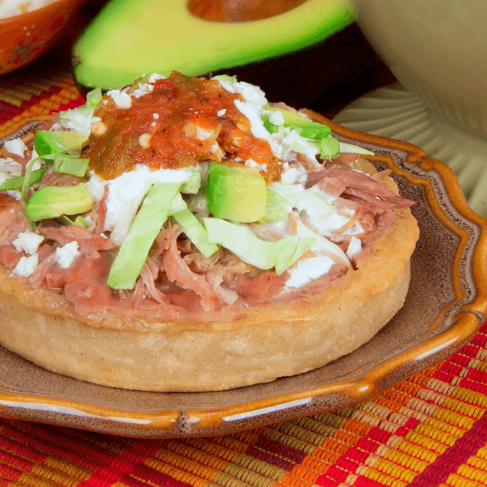 Carnitas Sopes