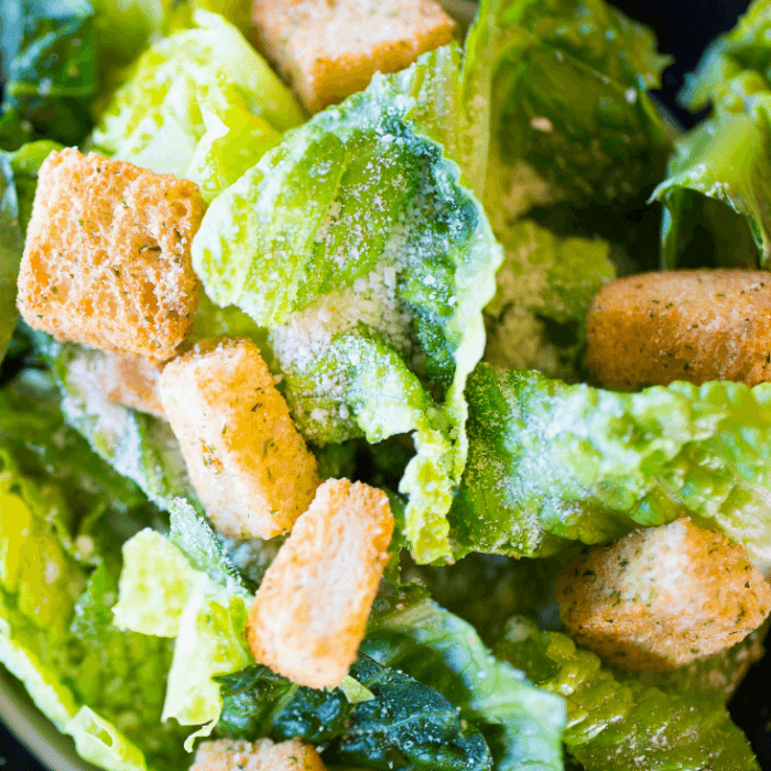 Fresh Mediterranean Caesar Salad and More