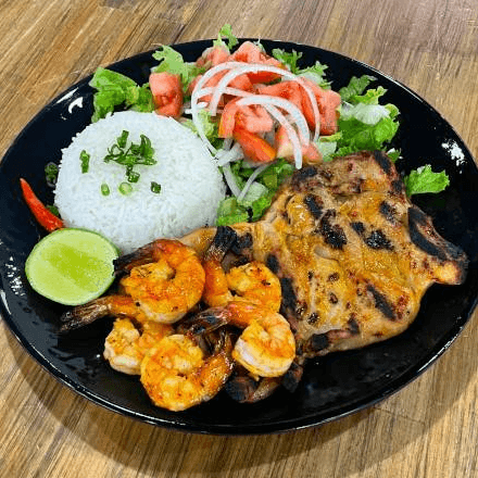 C13 Grilled Chicken and Shrimp