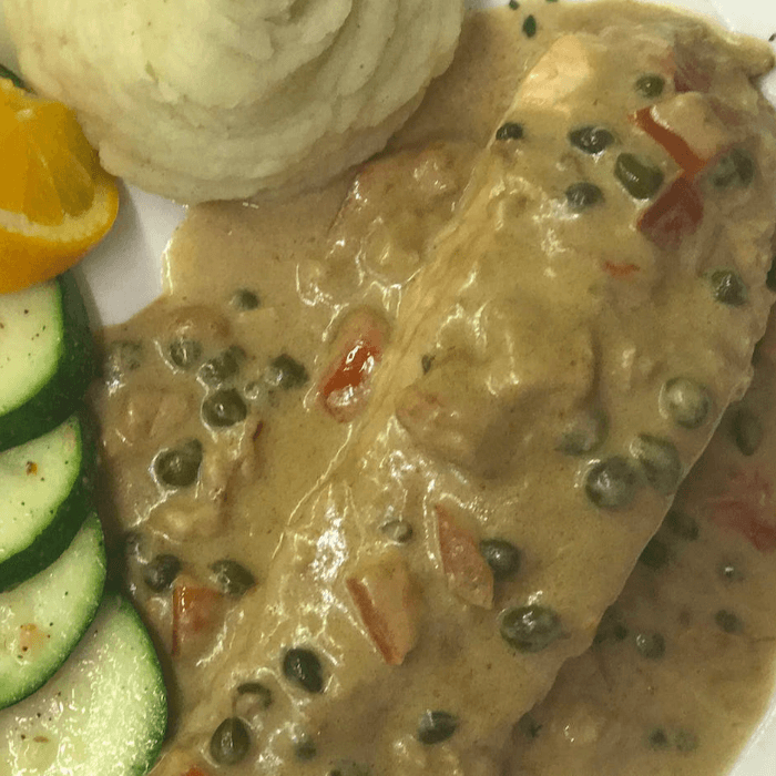 Salmon Del Monico