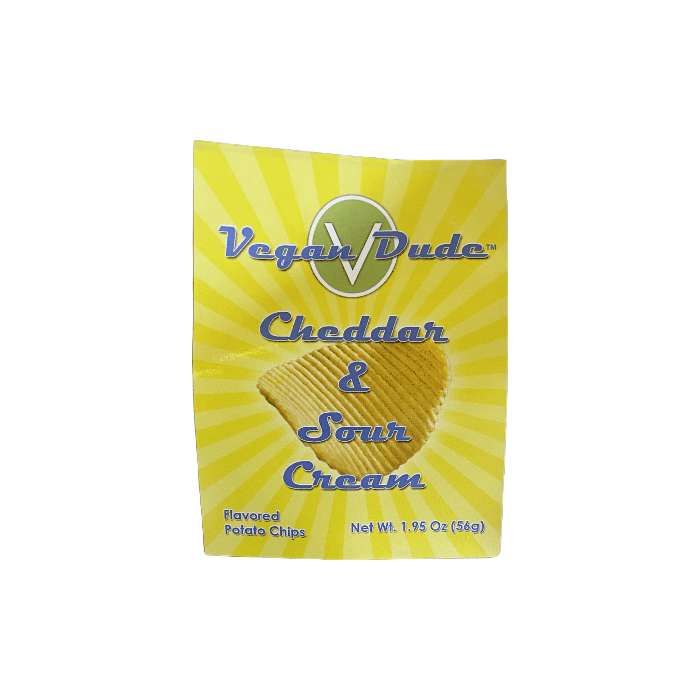 Vegan Dude Chips - Cheddar and Sour Cream
