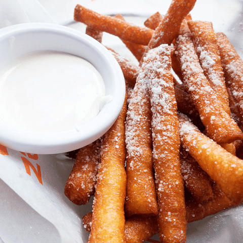Funnel Cake Fries with Fluff