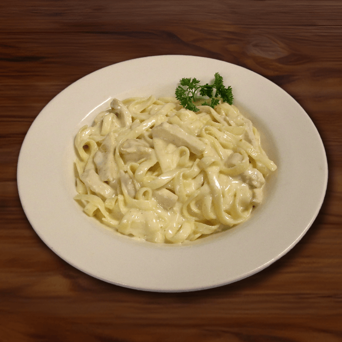 Fettuccine Alfredo.