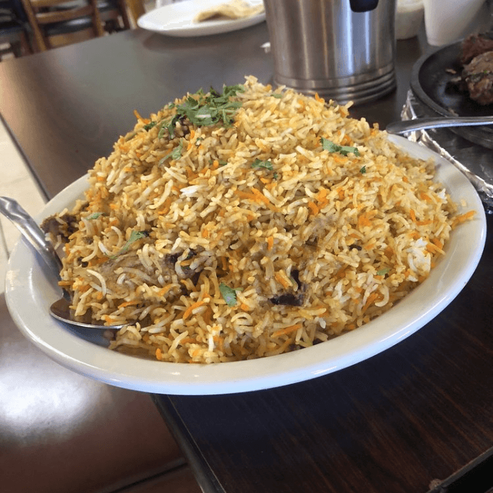 Chicken Biryani.