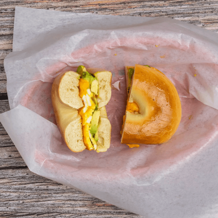 Greens Egg and Bagel.