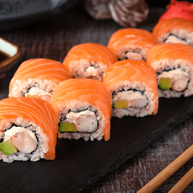 Salmon Sushi Dinner