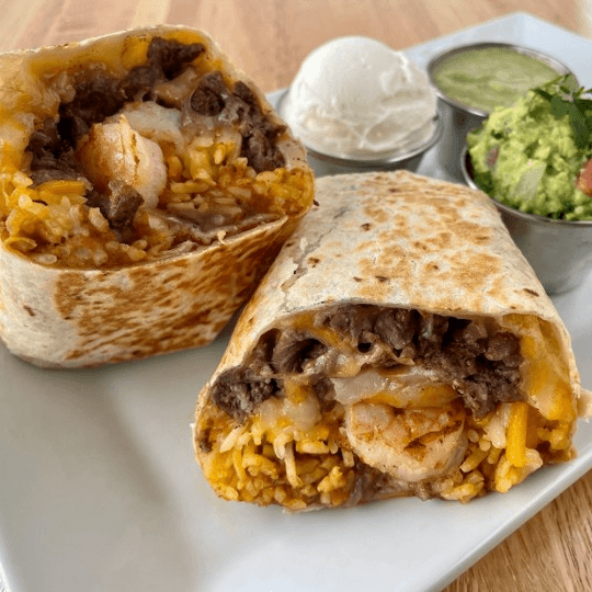 Surf-N-Turf Burrito