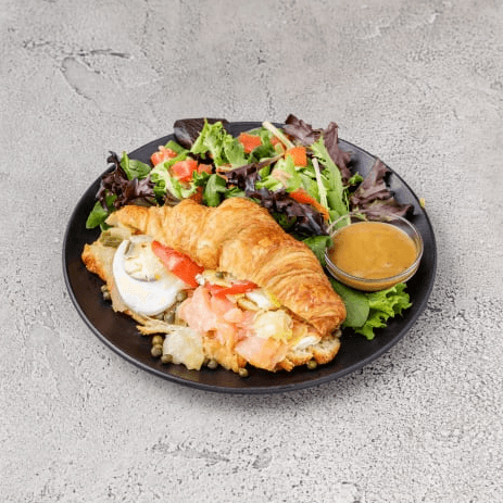 Salmon Croissant.