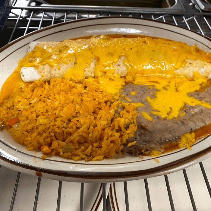 15. Ground Beef Burrito.